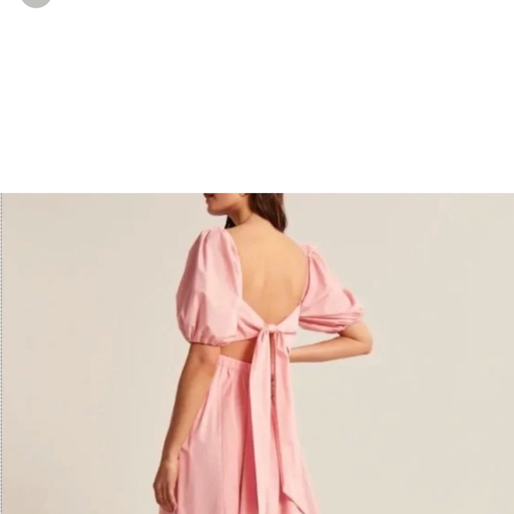 Abercrombie O Ring Midi Dress